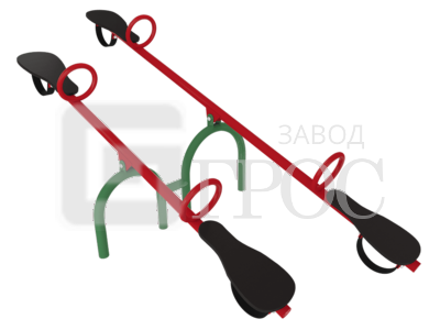 Качели балансир двухсекционные - изображение для сайта Петропавловске-Камчатском